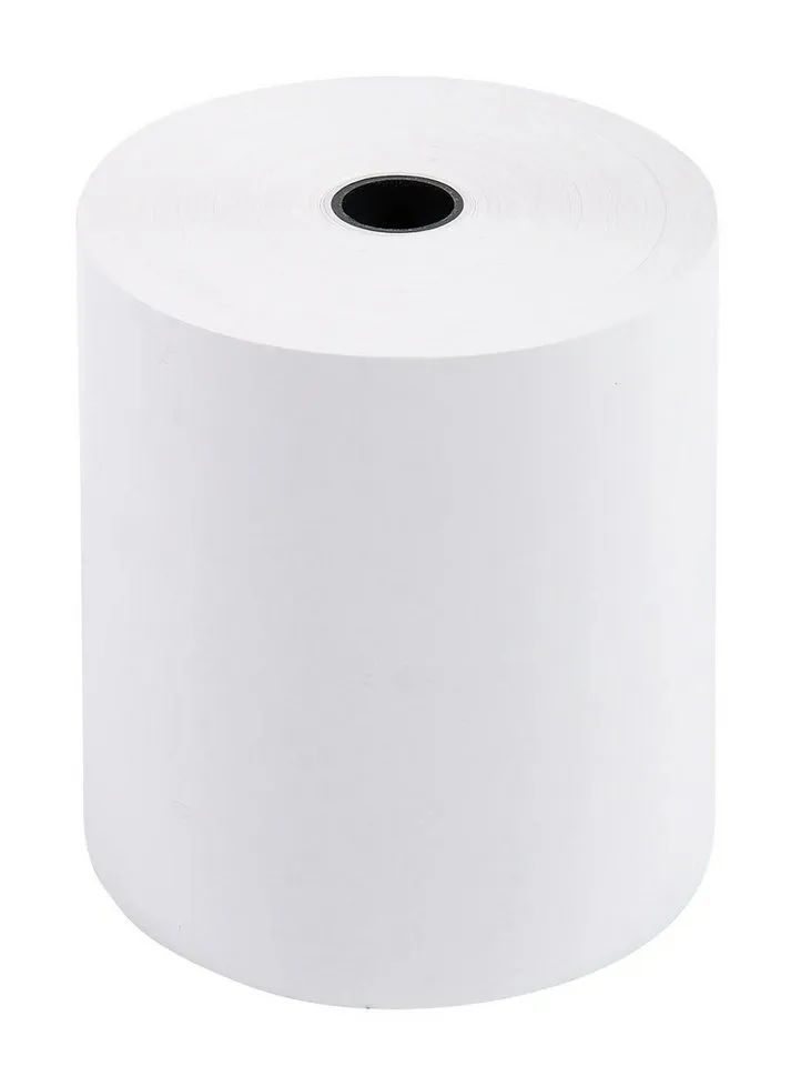 Exacompta Exacompta Endlospapier 20x Rolle 1-lagig thermisch Kasse 55g B: 80mm L: 172m Weiß 43706E, Kassenrollen, Weiß, – Produktbild 3 von 5