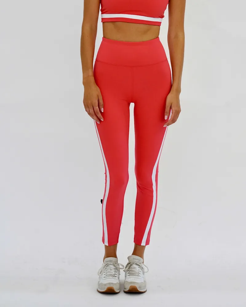 SEAAV SEAAV Damen vegan Legging Sculpt Koralle, Rot, – Produktbild 1 von 2