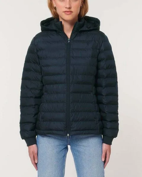 YTWOO YTWOO Leichte sportliche Jacke für Damen | Steppjacke | aus recyceltem PET, Navyblau, – Produktbild 3 von 4