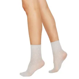 Swedish Stockings Swedish Stockings 2er-Set Söckchen Judith grau-ivory – Produktbild 1 von 1