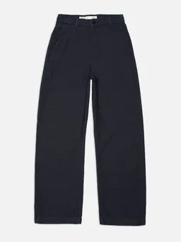 Nudie Jeans Nudie Jeans Wendy Pants aus Biobaumwolle - Back Sateen Indigo – Produktbild 1 von 1