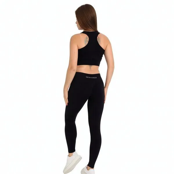 Bruno Barella Sport-BH & Leggings –Bruno Barella – einzeln oder als Set, Schwarz, Perfekt für Sport, Fitness, Yoga & Freizeit – Produktbild 1 von 8