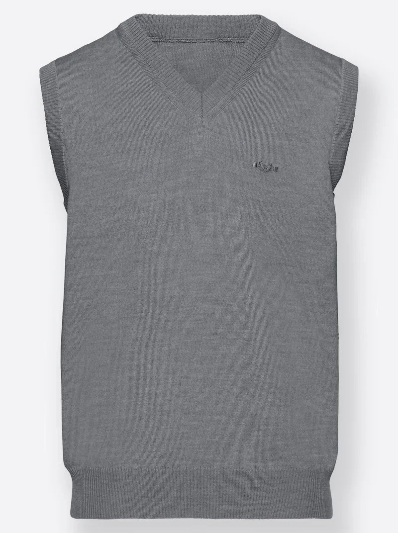 marco donati Stricktop grau-meliert, Grau-meliert, – Produktbild 1 von 2
