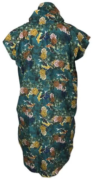 FORMAT FORMAT TOAT Bluse, Bunt (fish & flowers), – Produktbild 3 von 3