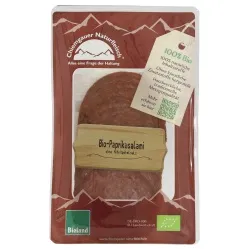 Chiemgauer Naturfleisch Chiemgauer Naturfleisch Paprikasalami, geschnitten – Produktbild 1 von 1