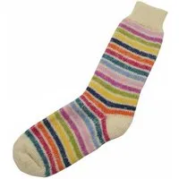 hirsch natur hirsch natur Baby / Kinder Ringel Socke, Natur, – Produktbild 1 von 1