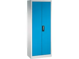 C+P C+P Stahlschrank mit Flügeltüren "Acurado" H1950xB700xT400mm, Lichtgrau/Lichtblau – Produktbild 1 von 1