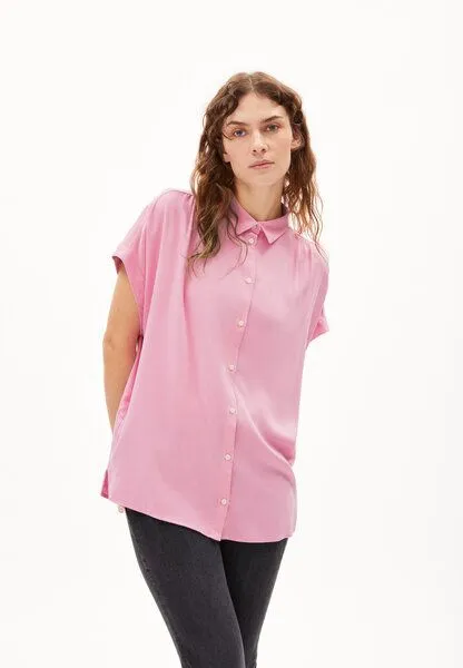ARMEDANGELS ARMEDANGELS ZONYAA - Damen Bluse Relaxed Fit aus LENZING ECOVERO Viskose, Raspberry pink, – Produktbild 1 von 4