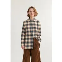 Basic Apparel Basic Apparel Oversize Bluse LULA aus Bio-Baumwolle GOTS, Blau (stripe copen blue birch), – Produktbild 1 von 1