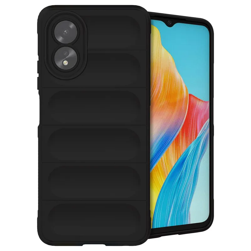 imoshion imoshion EasyGrip Backcover für das Oppo A18 / Oppo A38, Schwarz, – Produktbild 1 von 1