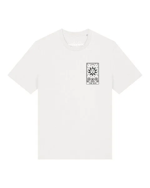 watapparel watapparel T-Shirt Unisex Tarot The Sun, Off white, – Produktbild 1 von 2
