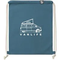 Gary Mash GARY MASH Gym Bag VANLIFE aus extra robuster Biobaumwolle, Blau, – Produktbild 1 von 1