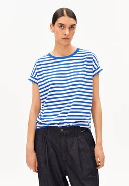 ARMEDANGELS ARMEDANGELS IDAARA STRIPES Damen T-Shirt aus Bio-Baumwolle – Produktbild 1 von 1