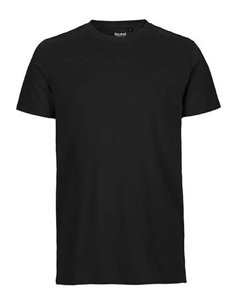 Neutral Neutral® Unisex T-Shirt Fitted Körpernah von Neutral Bio Baumwolle, Schwarz, – Produktbild 1 von 2