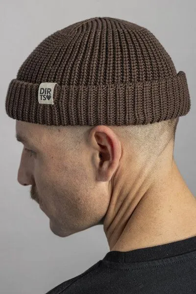 DIRTS dirts Sailor Beanie, Dark oak, – Produktbild 2 von 4