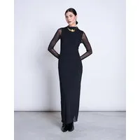 JAN N JUNE JAN 'N JUNE Mesh-Maxikleid ZALDI – Produktbild 1 von 1