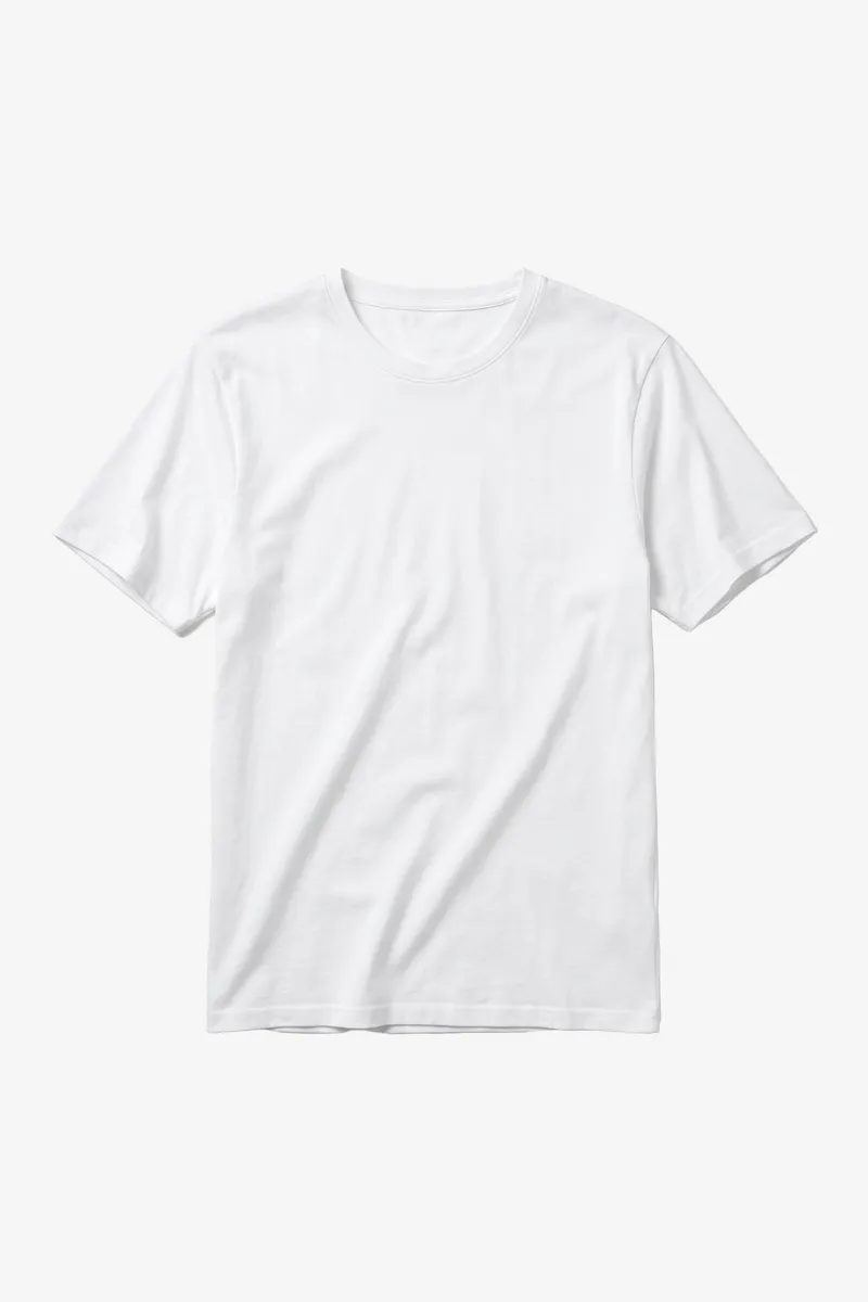 KnowledgeCotton Apparel KnowledgeCotton Apparel Herren vegan T-Shirt Mercerized Strahlend Weiß, Weiß, – Produktbild 1 von 1