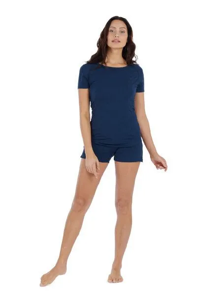 Dagsmejan Dagsmejan Damen Shorts Balance, Midnight blue (blau), – Produktbild 3 von 4