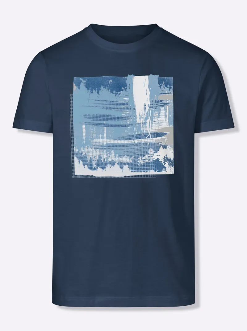 Catamaran T-Shirt, Dunkelblau-bedruckt, – Produktbild 2 von 2