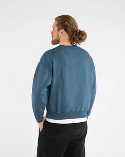 MATONA MATONA Herren vegan Sweatshirt Segel Blau – Produktbild 1 von 1