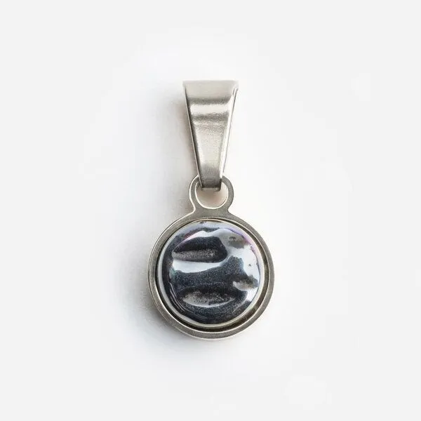 ALEXASCHA ALEXASCHA Kettenanhänger aus Glas | Mix & Match Charms, Silver, – Produktbild 3 von 8