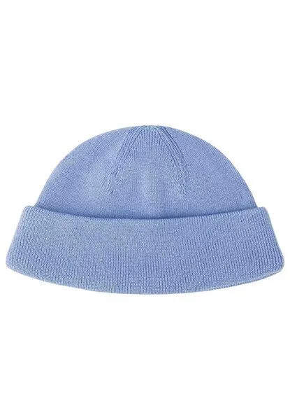 MELA MELA Feinstrick Mütze kurz Style LESH aus 100% Bio-Baumwolle, Forgetmenot, – Produktbild 1 von 4