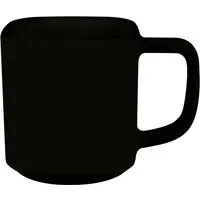 Keramiktasse "Oxford" 290 ml, black – Produktbild 1 von 1