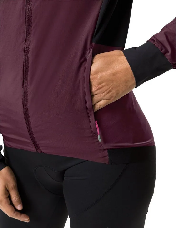 Vaude Vaude Fahrradjacke besonders geringes Gewicht, kleines Packmaß, winddicht, atmungsaktiv, Lila, – Produktbild 3 von 5