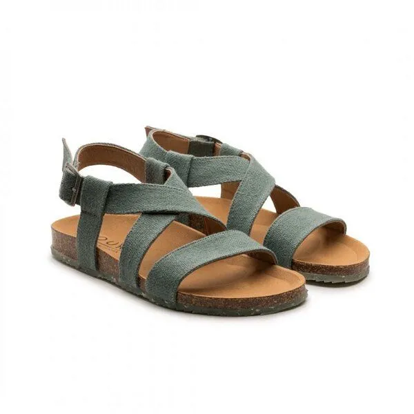 Zouri ZOURI Vegane Sandalen SAND, Earth (grün), – Produktbild 1 von 3