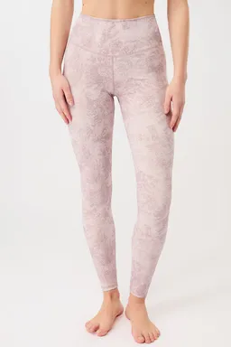 mandala MANDALA Damen vegan Leggings Monoprinted Mauve – Produktbild 1 von 1
