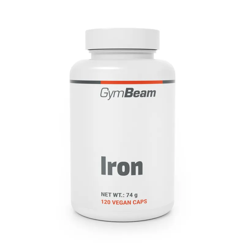 GymBeam GymBeam Eisen 120 Kapseln ohne Geschmack – Produktbild 1 von 1