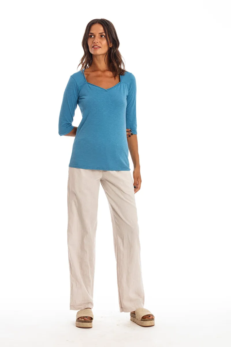 RAVENS VIEW IBIZA RAVENS VIEW IBIZA Damen vegan Hose Oregon Stone Grey, Beige, – Produktbild 2 von 2