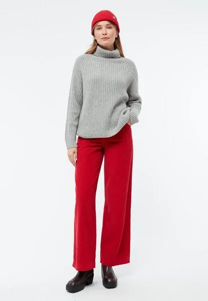Givn Berlin Givn Berlin Cordhose GBELENA in weiter Passform aus Bio-Baumwolle, Crimson, – Produktbild 1 von 4