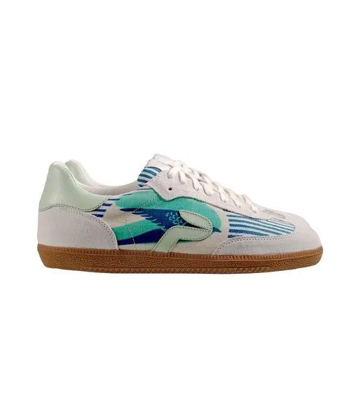 PANAFRICA PANAFRICA Bunte Sneaker - Sahara - Unisex, Perle (türkis), – Produktbild 1 von 4