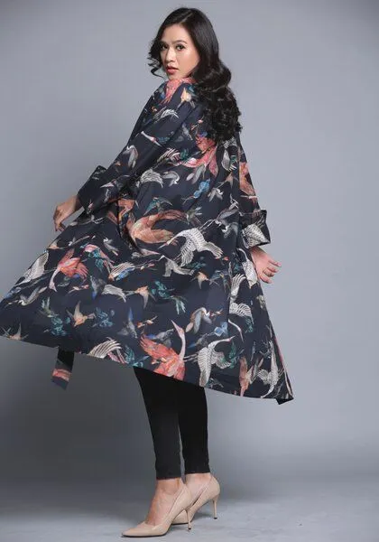 Atelier SNOW Atelier SNOW Bio-Baumwolle Kimono, Yari, – Produktbild 3 von 3