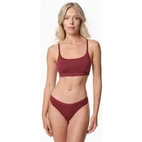 ORGANICATION ORGANICATION BELEEN | Bralette aus Bio-Baumwolle und TENCEL Modal, Bordeaux, – Produktbild 1 von 1