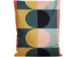 Sitzsack "Bigbag XL", 170 x 130 x 20 cm, Shapes senf – Produktbild 1 von 1