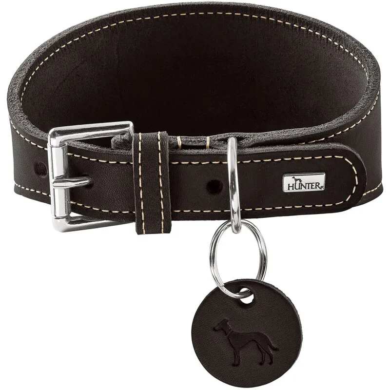 Dog Sport Dog Sport HUNTER Windhundhalsband aalborg schwarz XS-S, Schwarz, – Produktbild 1 von 2