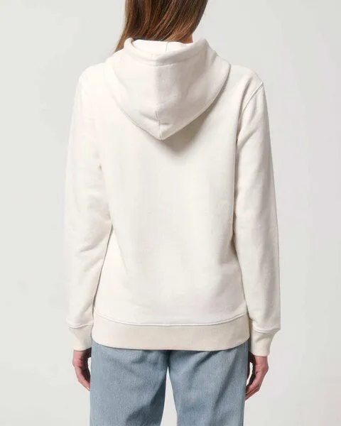 YTWOO YTWOO Basic Hoodie aus recycelten Stoffen und Bio Baumwolle, Weiß, – Produktbild 4 von 4