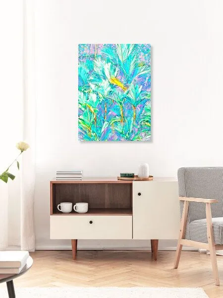 Photocircle Photocircle Poster / Leinwandbild - Palm Garden – Produktbild 3 von 4
