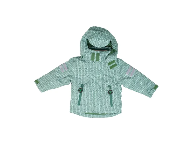 ducksday ducksday Kinder Jacke mit Kapuze Vierjahreszeiten 3-in-1 "Manu", Grün, – Produktbild 1 von 2