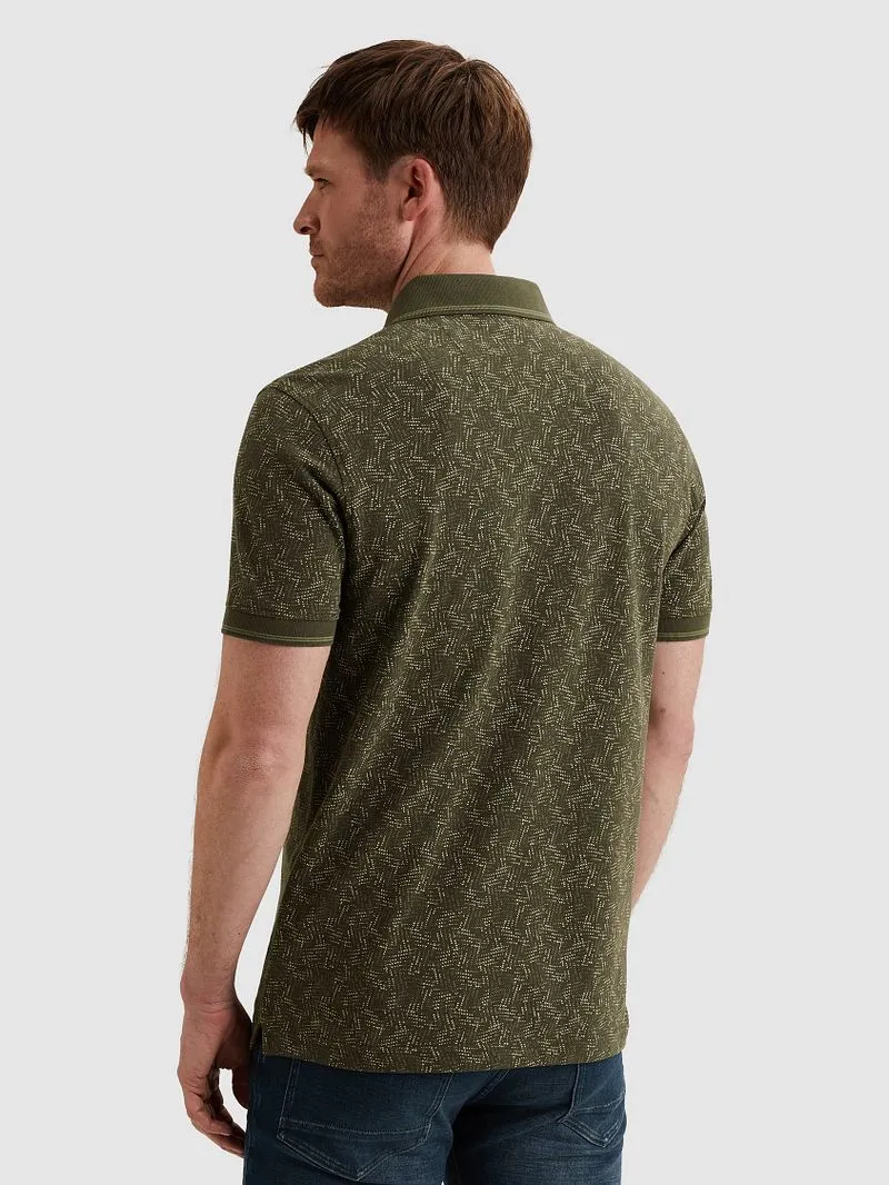 PME Legend PME Legend Poloshirt Piqué Bedruckt Grün - Größe XXL, Dunkelgrün, – Produktbild 3 von 3