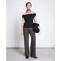 JAN N JUNE JAN 'N JUNE Off-Shoulder Top IVEN, Schwarz, – Produktbild 1 von 1