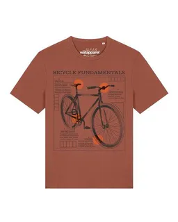 watapparel watapparel T-Shirt Unisex Fahrrad Grundlagen – Produktbild 1 von 1