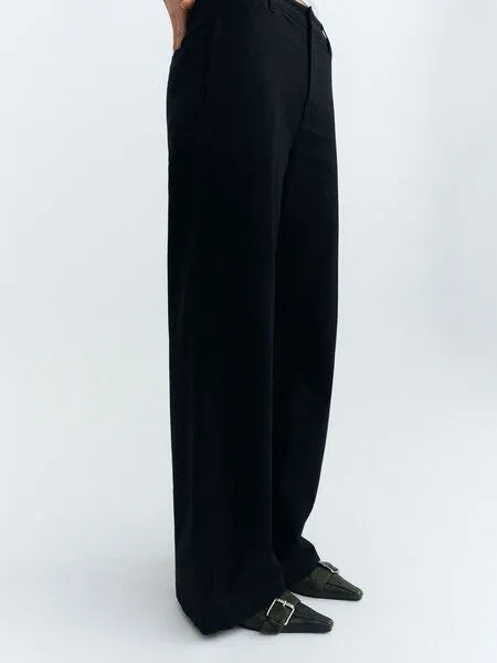 thinking mu thinking mu Karina Pants - Damen Hose aus Bio-Baumwolle, Black (schwarz), – Produktbild 4 von 4