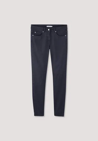 hessnatur hessnatur Five-Pocket Hose Skinny aus TENCEL Lyocell mit Bio-Baumwolle, Marine, – Produktbild 4 von 4