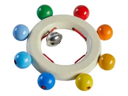 goki baby goki baby Greifling Regenbogen Perlen aus Holz Maße 9,5 cm Durchmesser – Produktbild 1 von 1