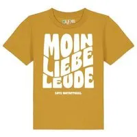 watabout kids watabout.kids T-Shirt Kinder Moin liebe Leude, Ochre, – Produktbild 1 von 1