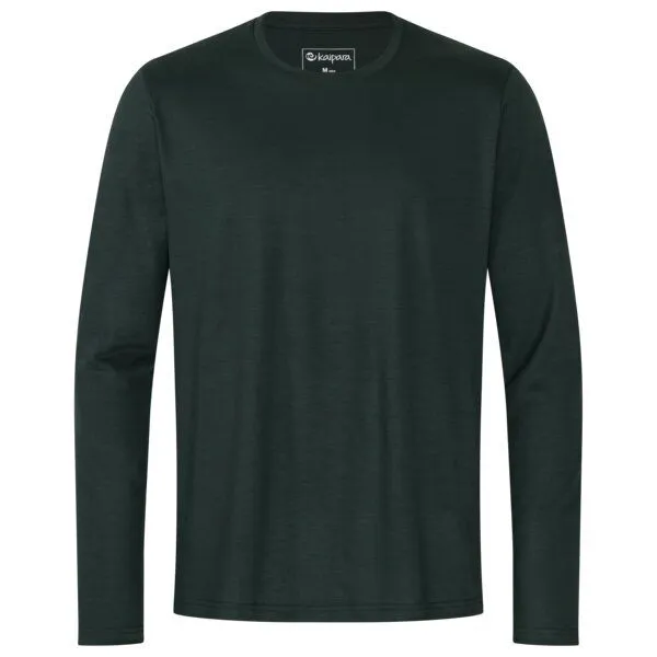 Kaipara - Merino Sportswear Kaipara - Merino Sportswear Urban Merino Longsleeve Herren Regular 200, Moss, – Produktbild 1 von 2