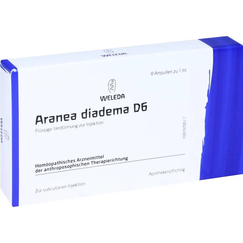Weleda WELEDA ARANEA DIADEMA D 6 Ampullen 8X1 ml Ampullen – Produktbild 1 von 1